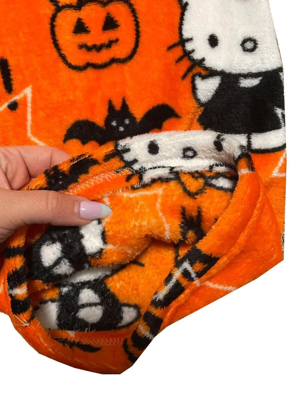 Hellokitty Halloween Fuzzy Pants