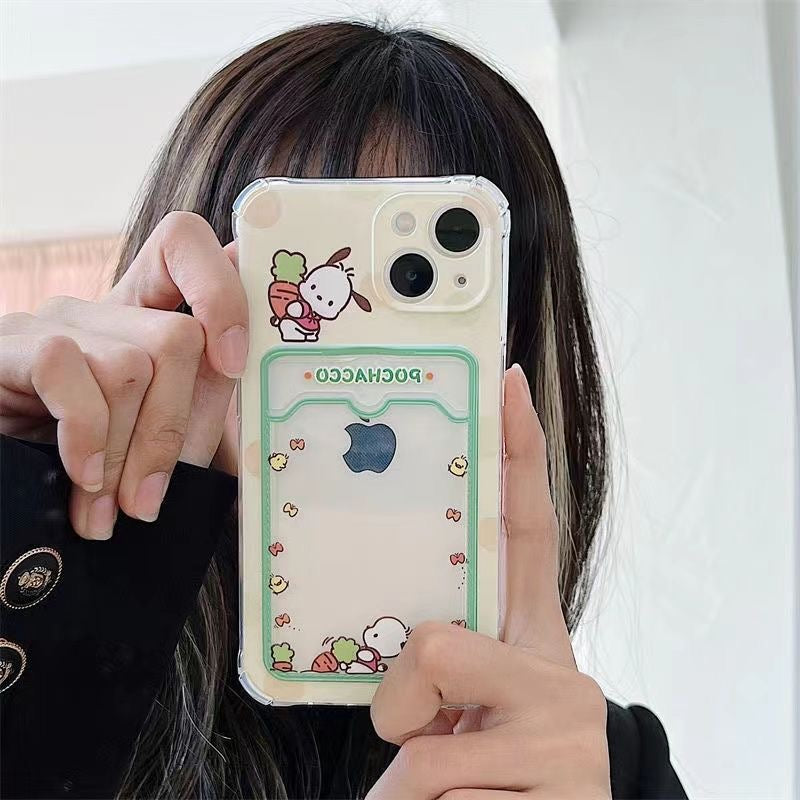 Funda para teléfono Sanrio con tarjetero