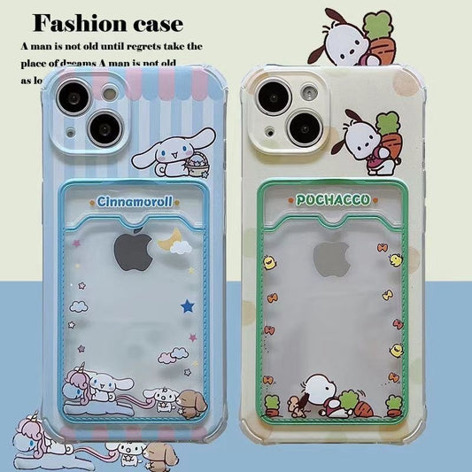 Funda para teléfono Sanrio con tarjetero