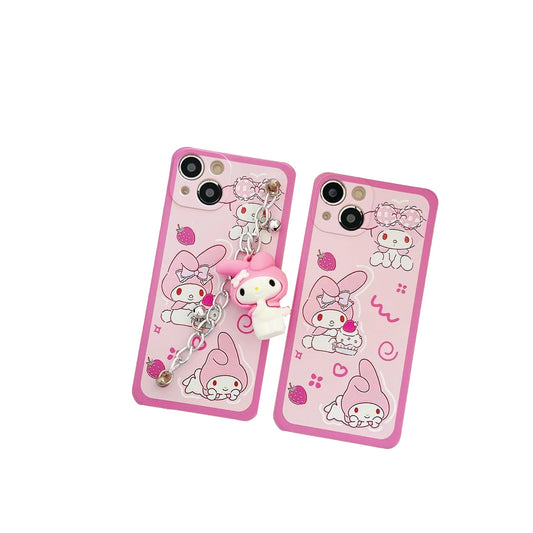 Sanrio Phone case with charm
