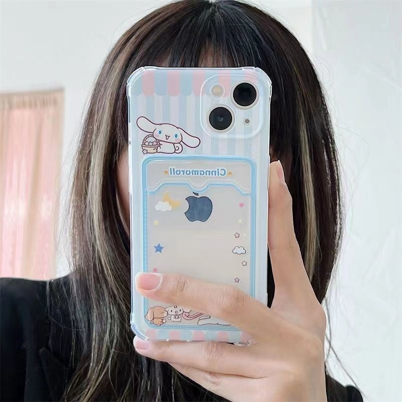 Funda para teléfono Sanrio con tarjetero