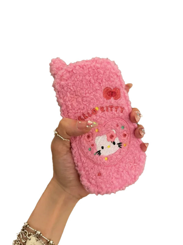 Hello Kitty Flip Plush with Phone Case