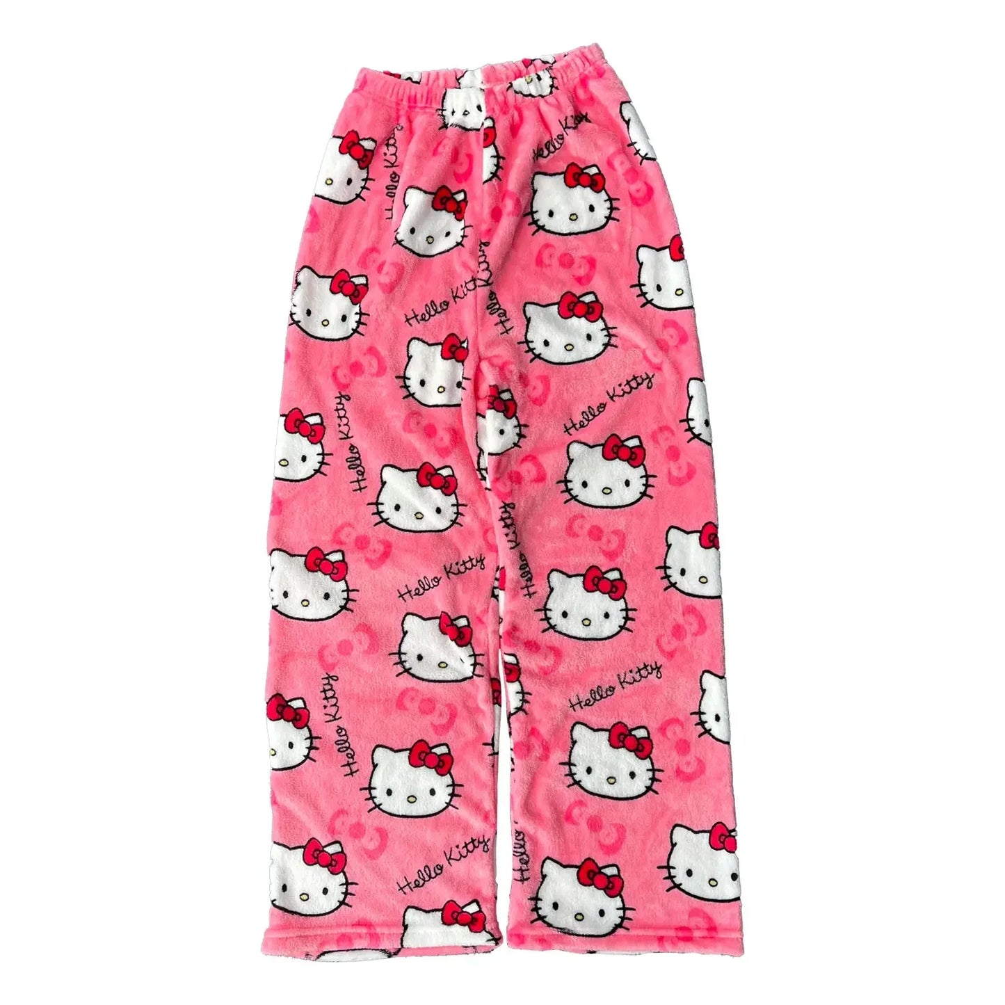 Hello Kitty Fuzzy Pajama Pants