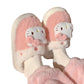 Sanrio plush fuzzy slippers home shoes