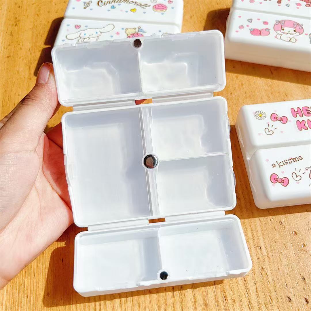 Kuromi and Little Twin Stars Pill Box