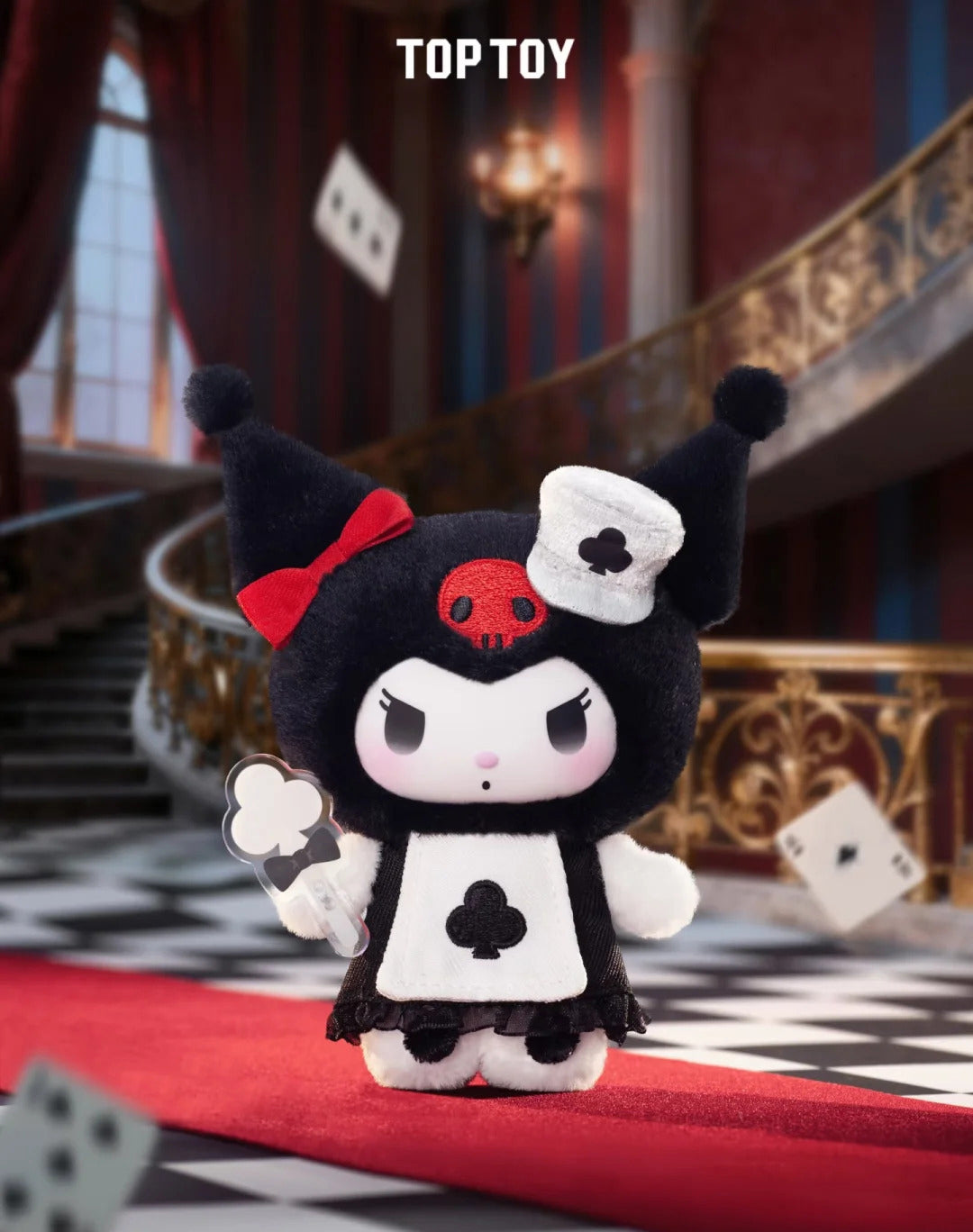 Kuromi Poker Kingdom Vinyl Plush Doll Blind Box