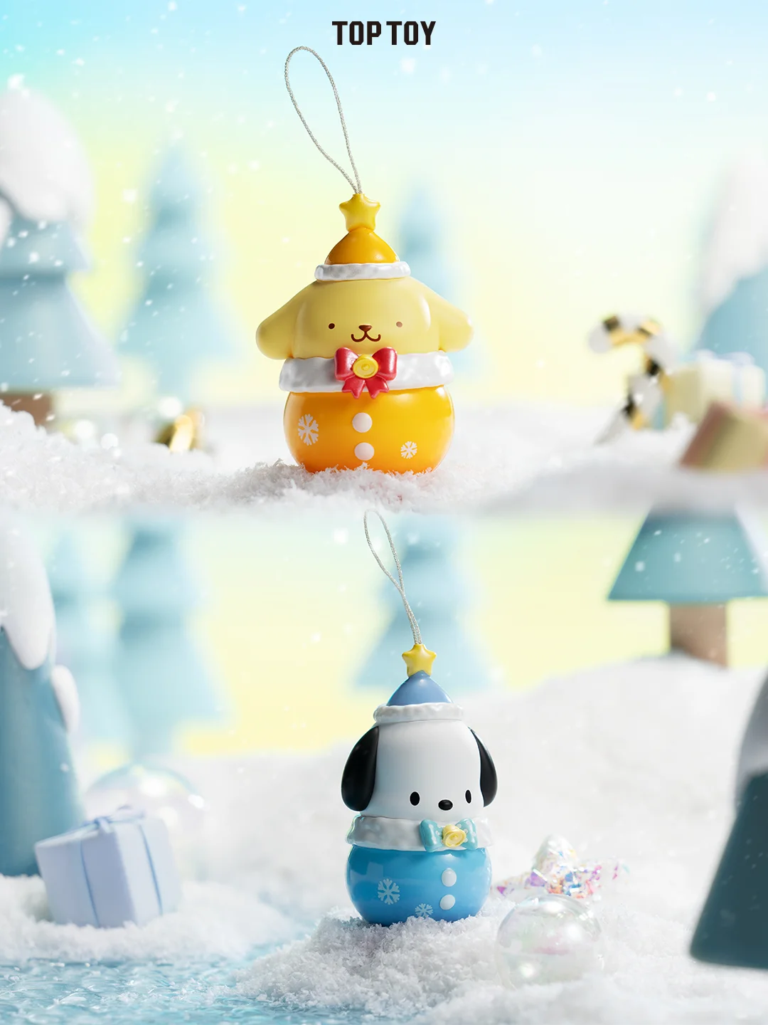 Sanrio Winter water sound bell blind box