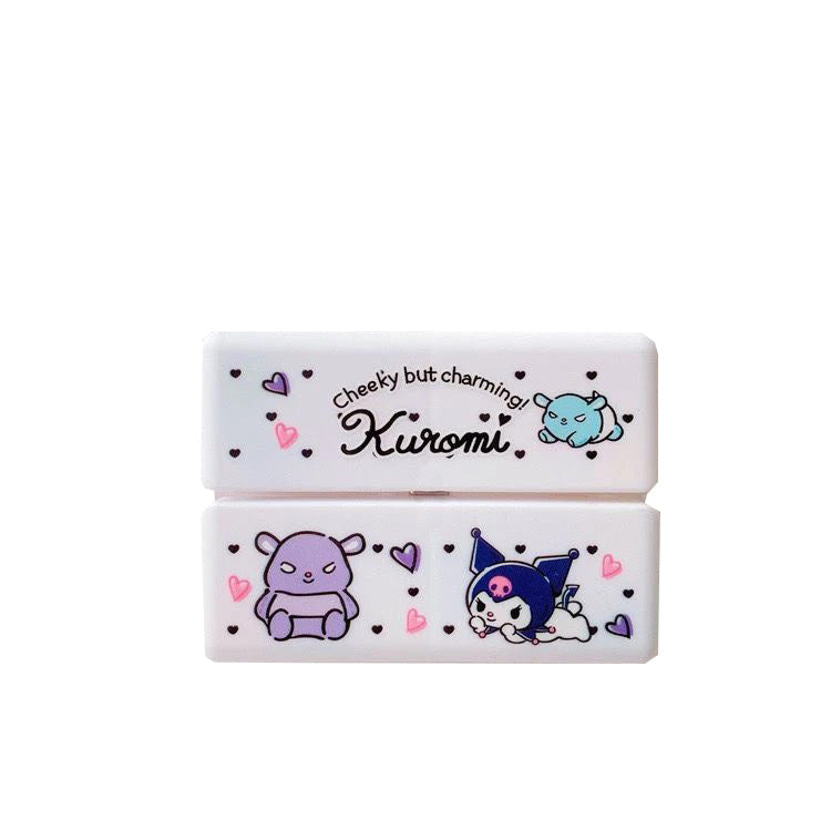 Kuromi and Little Twin Stars Pill Box