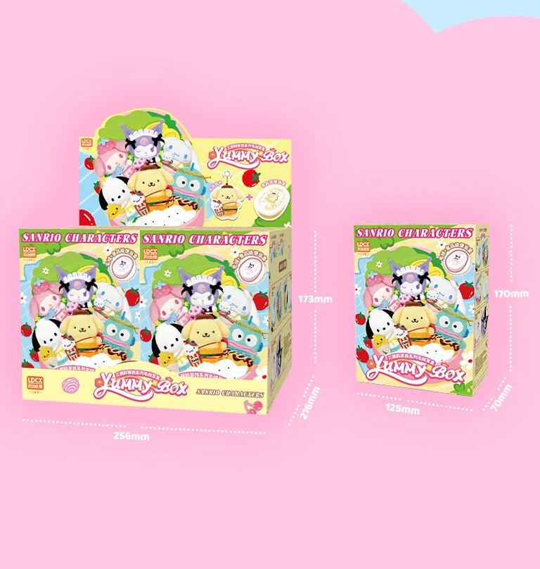 Sanrio Yummy Box Plush Toy Blind Boxes