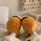 Kawaii Hamburger Fuzzy  Slippers Cute home Slippers