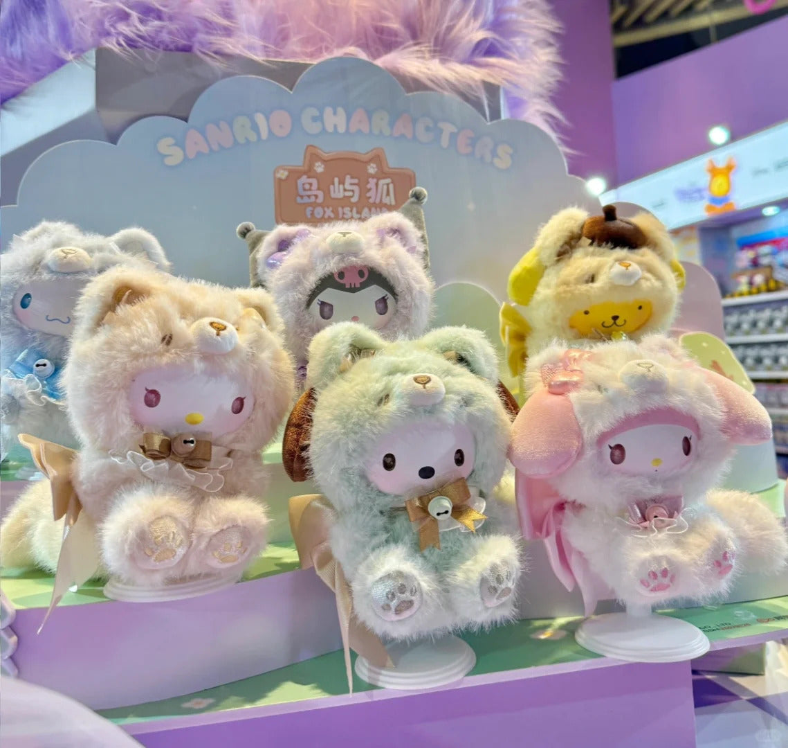 Sanrio Fox Island Vinyl Plush Pendant Doll Blind Box