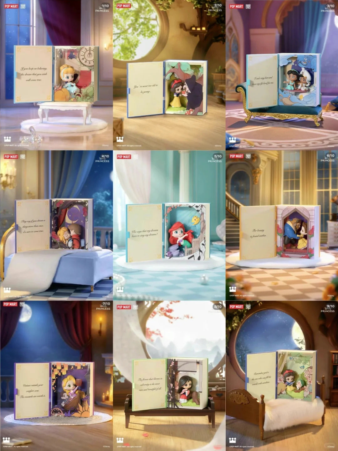 Confirmed Disney Princess's Fairy  Blind box