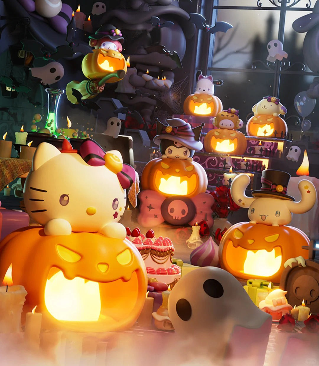 Sanrio Halloween Pumpkin Mini Light Blind Box