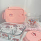 Sanrio Glass Bento Lunch Box