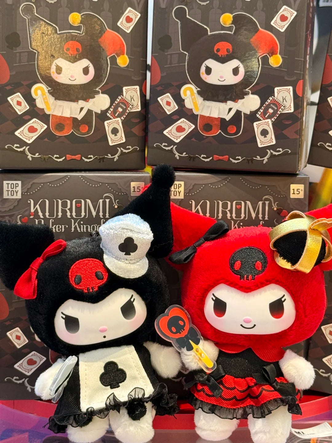 Kuromi Poker Kingdom Vinyl Plush Doll Blind Box
