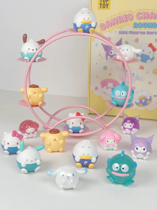 Sanrio Characters Roundy Mini Figures Blind Bags  (3 pcs in bag)