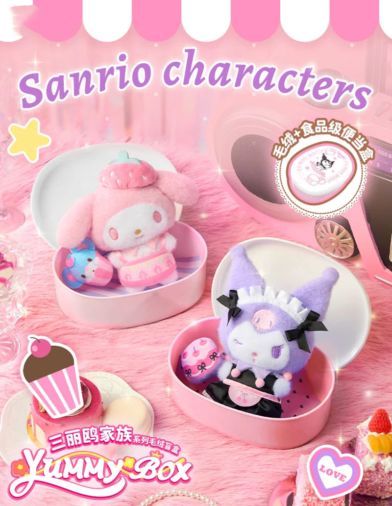 Sanrio Yummy Box Plush Toy Blind Boxes