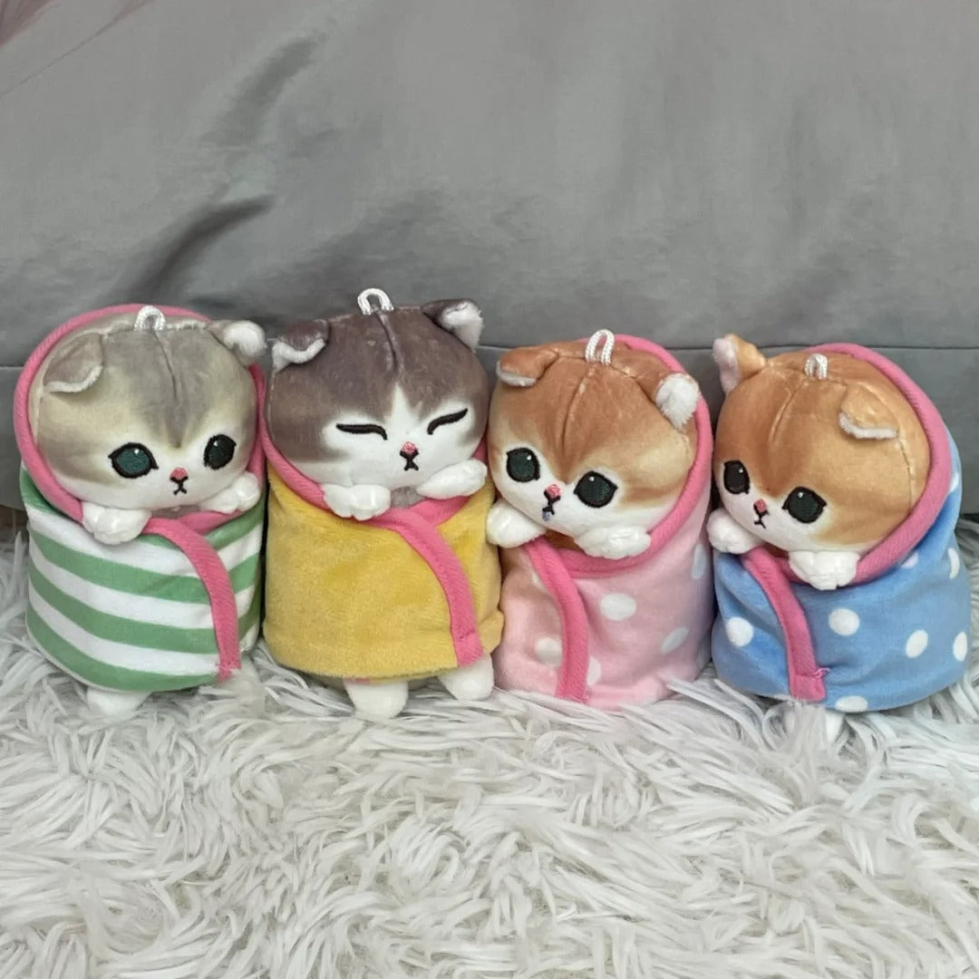 Mofusand Wrapped Quilt Plush Mascots