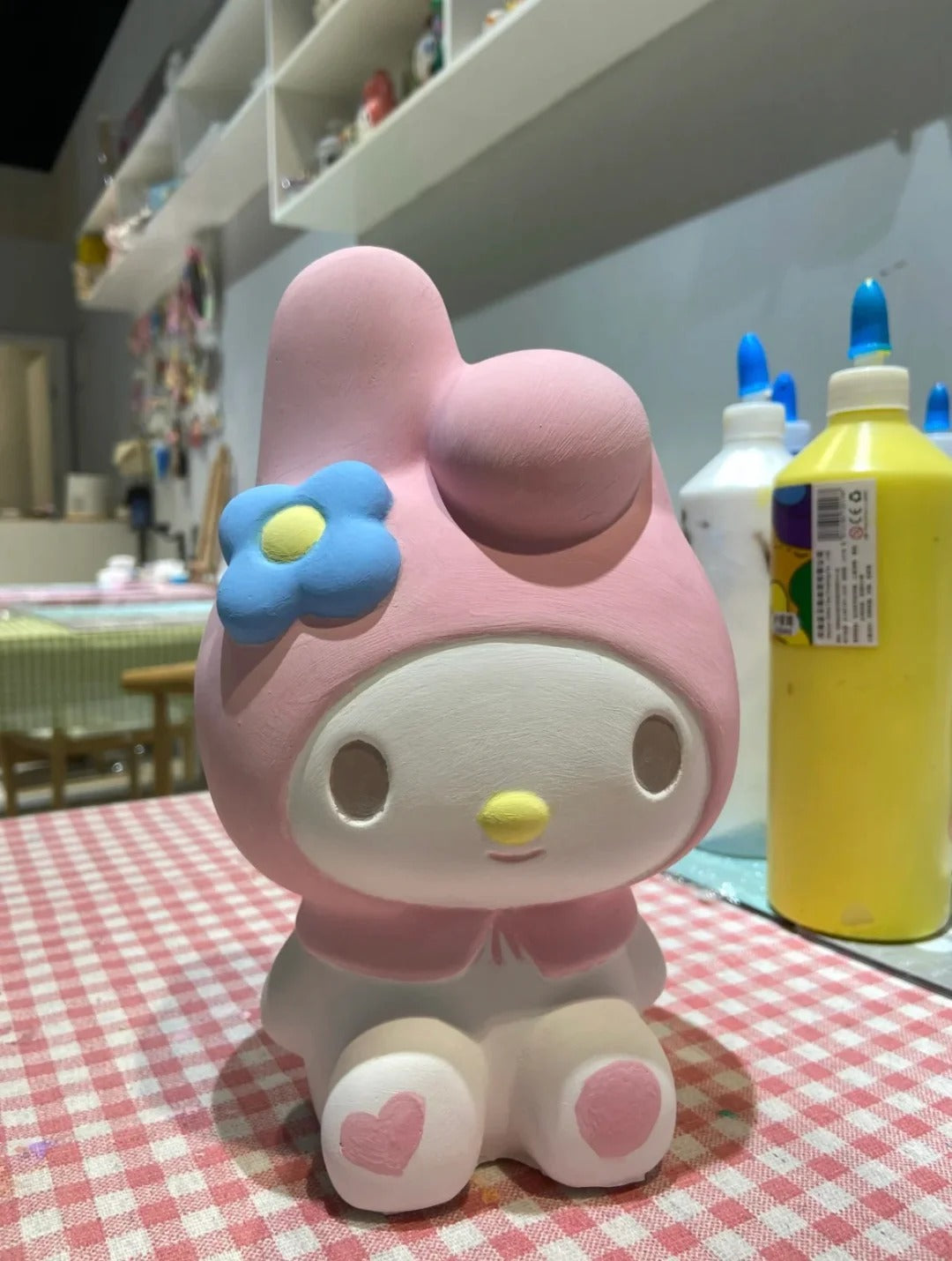 Sanrio DIY Painting Piggy Bank with 12 Colors