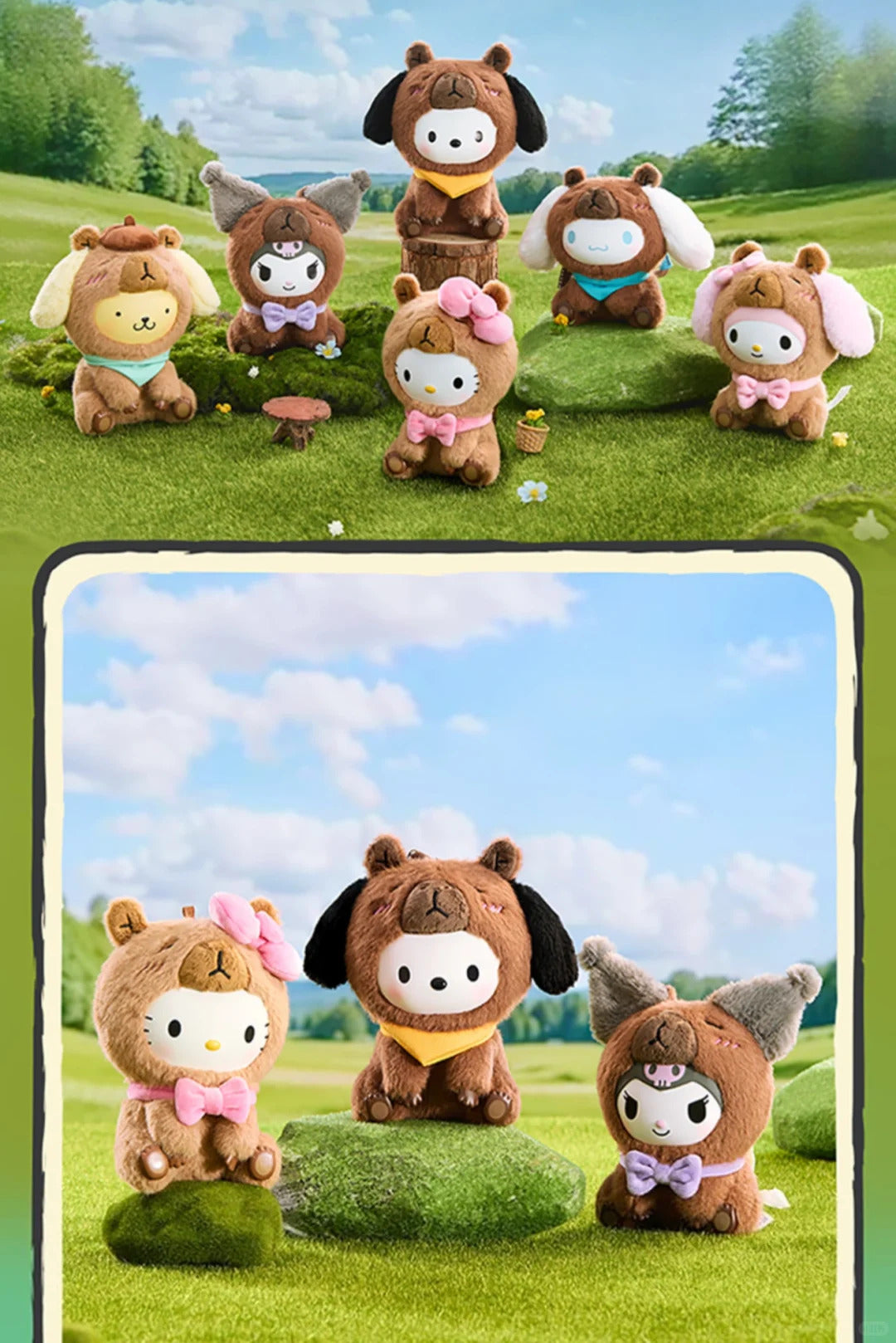 Sanrio Capybara Vinyl Plush Doll Blind Box