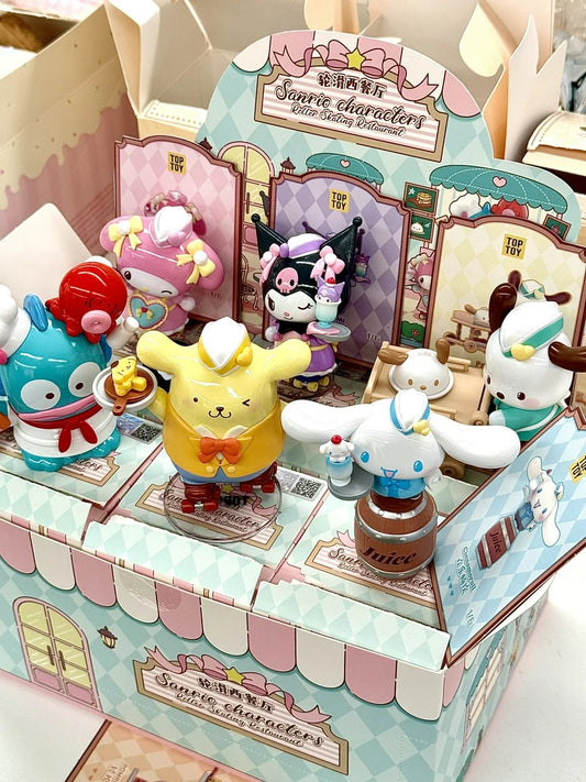 Sanrio Characters Roller Skating Restaurant Series Blind box