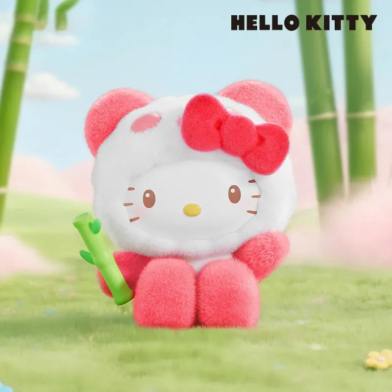 Sanrio Family Colorful Panda Figurine Blind Box