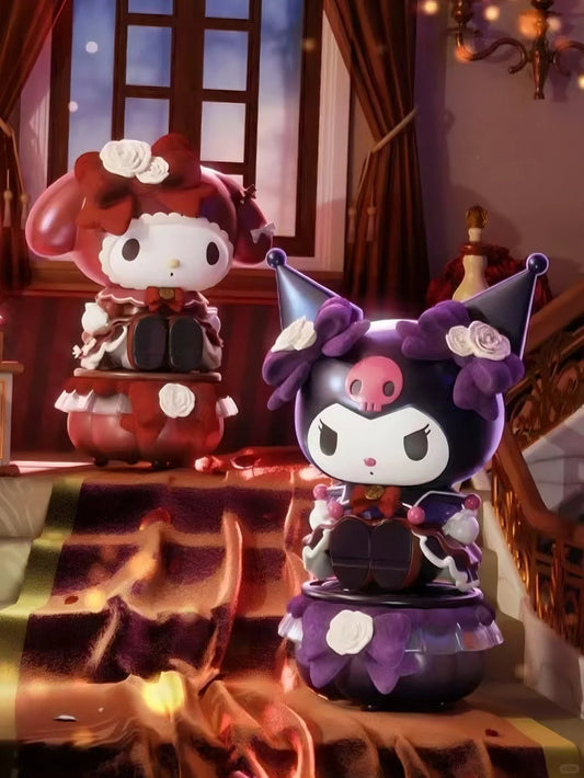 Kuromi and My melody Multiflora rose and Rose Figure