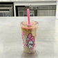 My melody Straw Cup Water Bottle 450ml