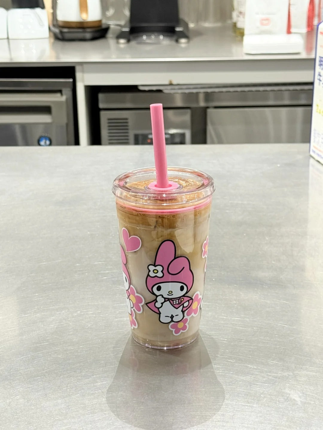 My melody Straw Cup Water Bottle 450ml