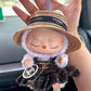 Black  Clothes Set(NO DOLL) Accessories Suit Cute Clothes for Labubu Dress up