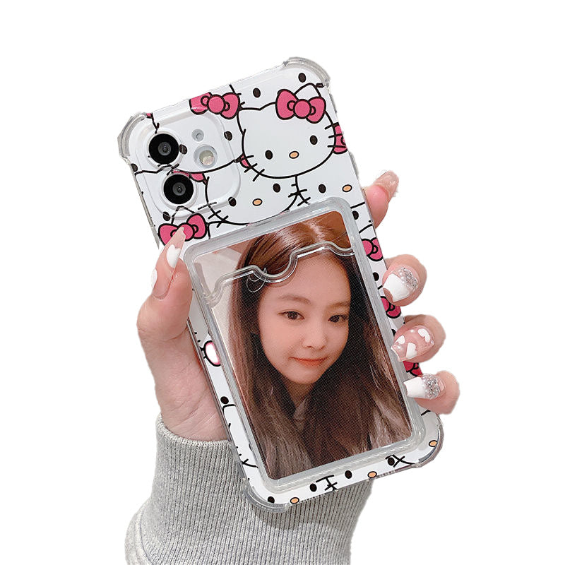 Hello Kitty Phone case with card holder Joykawaii Hello Kitty Phone case with card holder Joykawaii