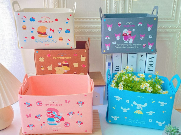 Sanrio Foldable Storage Basket