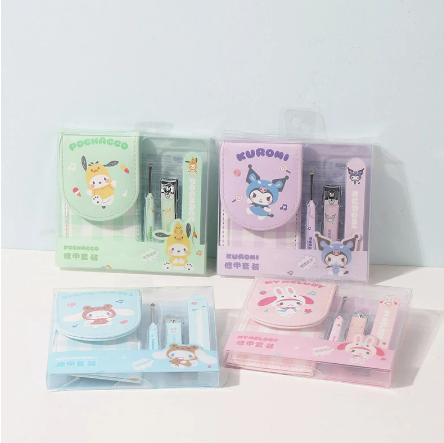 Kuromi Nail Clippers Set