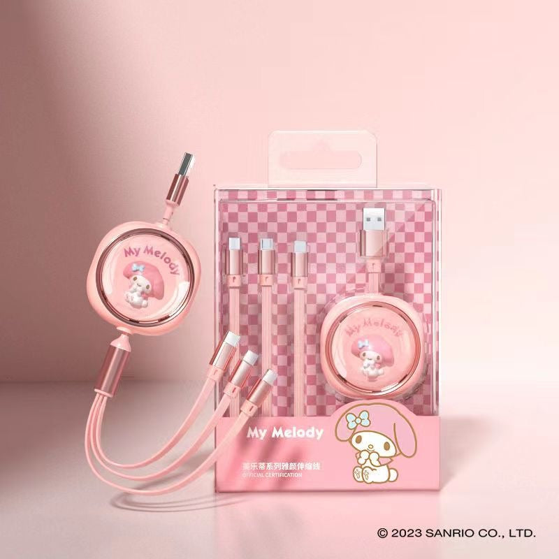 Sanrio 3in1 Charging cable