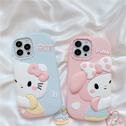 Hello Kitty My melody Matching phone case