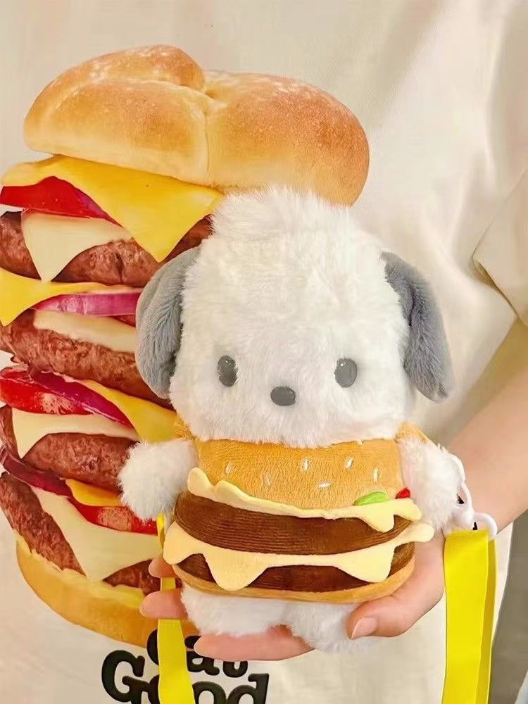 Pochacco Big Mac plush 7in