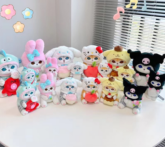 Ruun Joy kawaii Sanrio Hello Kitty Kuromi mon cinémoroll Melody Pochacco  Easter Collection – cadeau d'anniversaire à pendentif poupée en peluche  avec dessin animé - Chine Kawaii Sanrio Hello Kitty Kuromi et