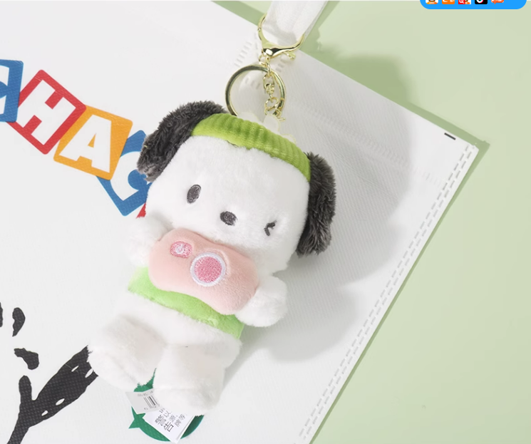 Pochacco Plush key chain