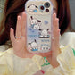 Pochacco phone case with Mirror& Dangle Charm