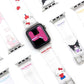 Sanrio Characters Heart Watch Strap Wristbands for Apple Watch