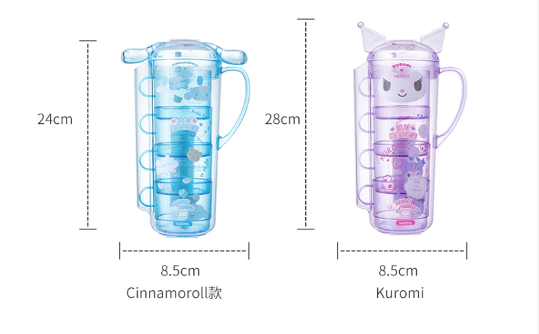 Kuromi / Cinnamoroll Stacking Cup Set