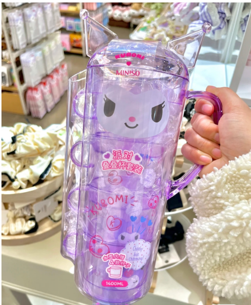 Kuromi / Cinnamoroll Stacking Cup Set