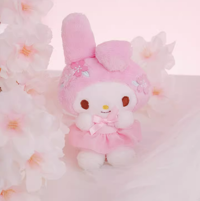 Sanrio Sakura series Plush Pendant Joykawaii