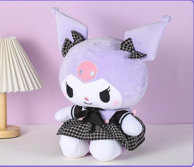 Kuromi Plush Uniform series 15in