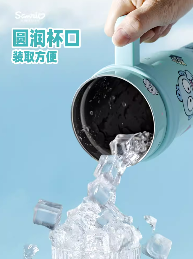 Sanrio Character Vacuum Cup with Straw Handle 1200ml – Joykawaii