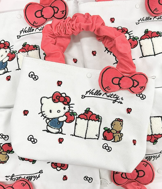 Sanrio Embroidered portable messenger bag