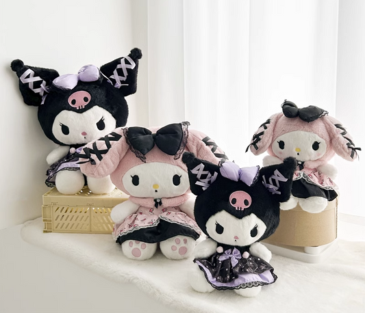 Kuromi and My Melody Banquet Plush Doll