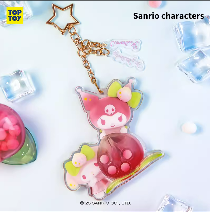 Sanrio Peach Paradise series Keychain