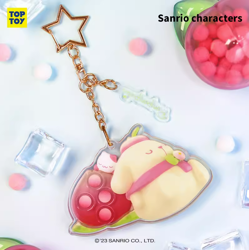 Sanrio Peach Paradise series Keychain
