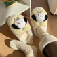 Sanrio fuzzy kawaii dog slippers home shoes